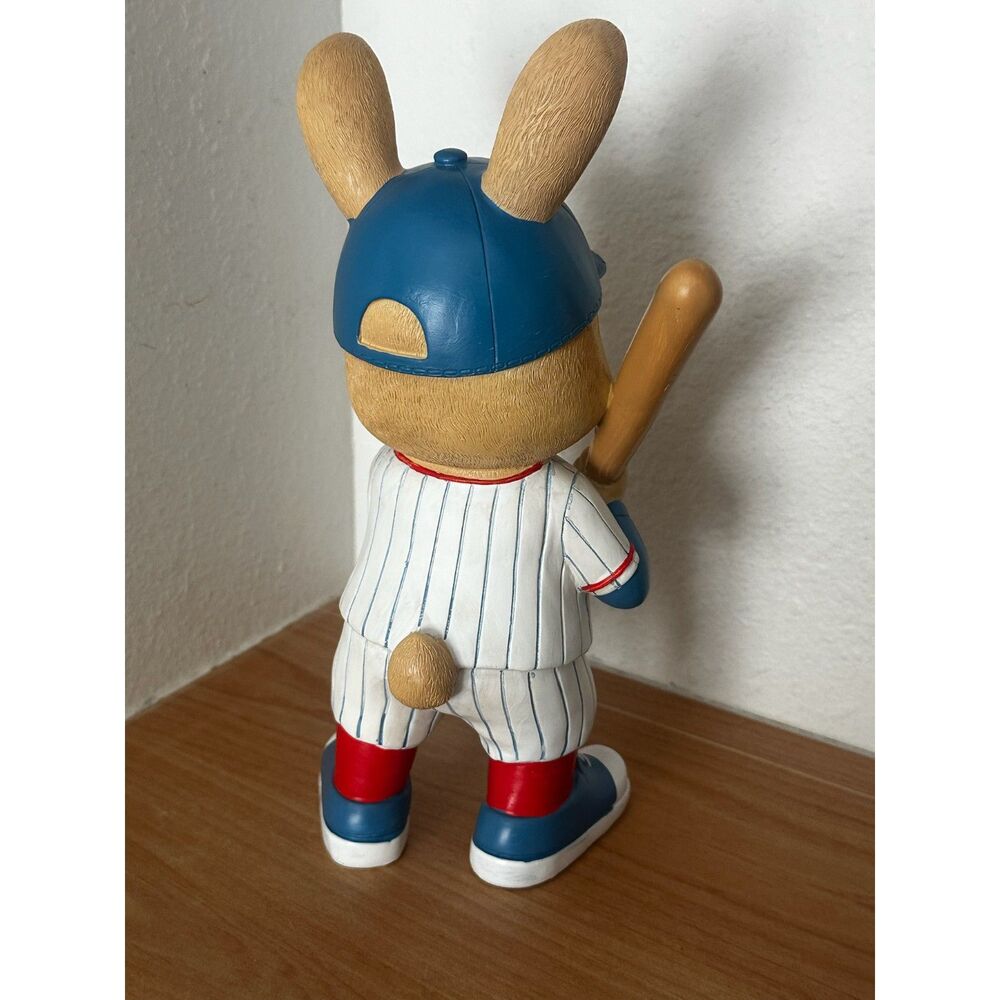 Easter Baseball Bunny Figurine NWT - Picture 4 of 5